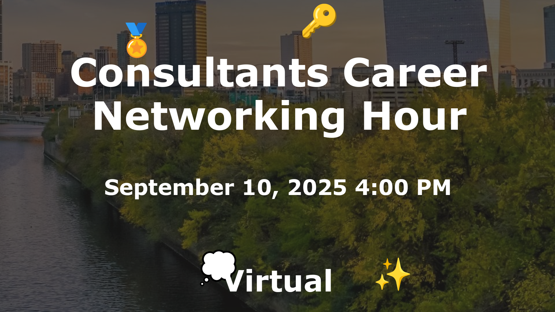 Consultants Career Networking Hour event image